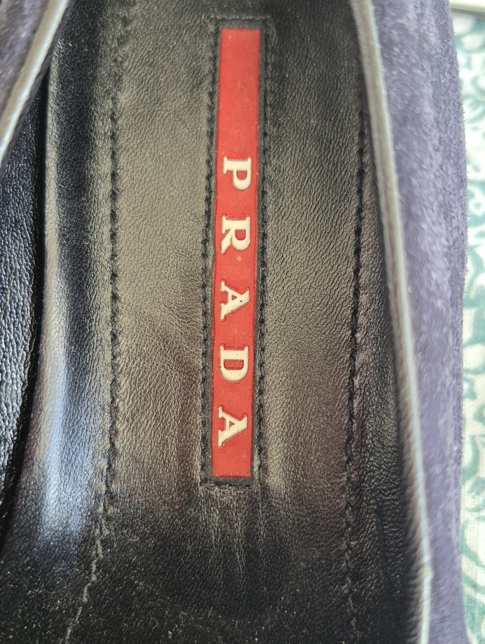 【READ! 】NEW ★AUTHENTIC PRADA suede Shoes - Picture 12 of 15